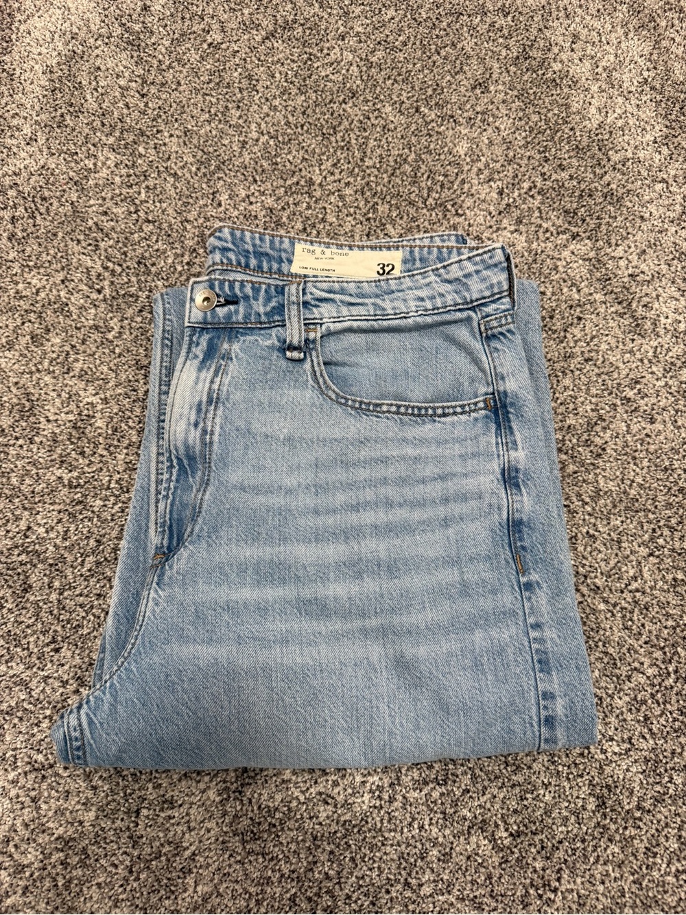 Rag & Bone Lori Full Length Jeans